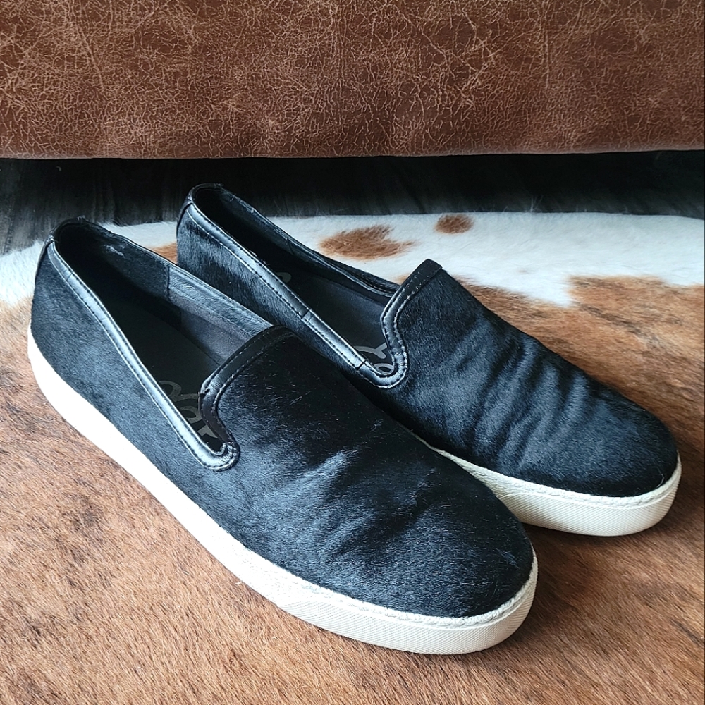 Sam Edelman Fur Flats
